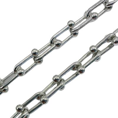 Цепь Тиффани серебристая, 15х10 мм, 50 см