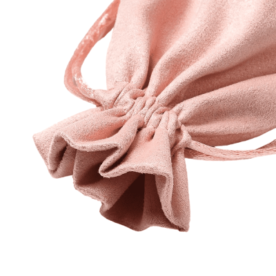 Мешочек для упаковки украшений Розовый, 15х10 см
