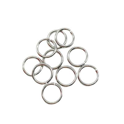 Колечко соединительное, серебристое, 8х1 мм, 10 шт, 0.8.Е1