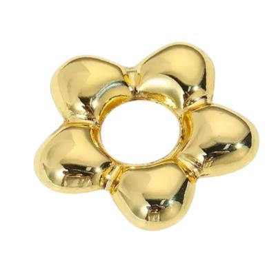 Подвеска Цветок, металл, золотистый, 30 мм 0.1.В