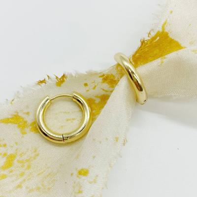 Серьги Конго 16х2.5 мм, золотистые 13.310