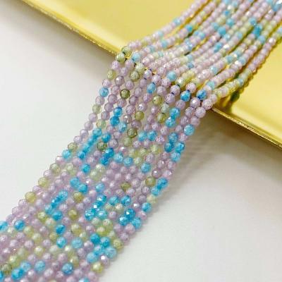 Циркон микс Baby, шар 2 мм, нить 40 см, НП.Е1.39