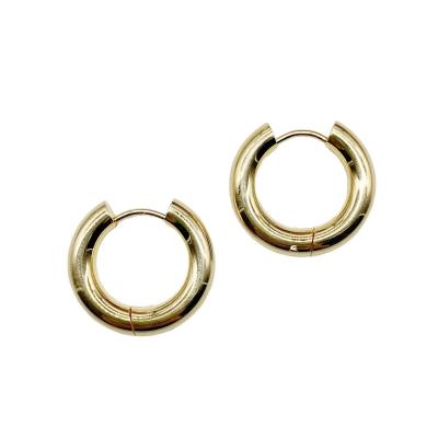 Серьги Конго, золотистые, 20х4 мм 33.12
