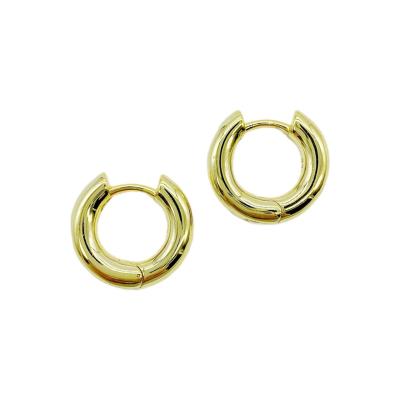 Серьги Конго 18х4 мм, золотистые