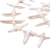 Жемчуг Крест, 35-50 мм, 1 бусина СТ.19