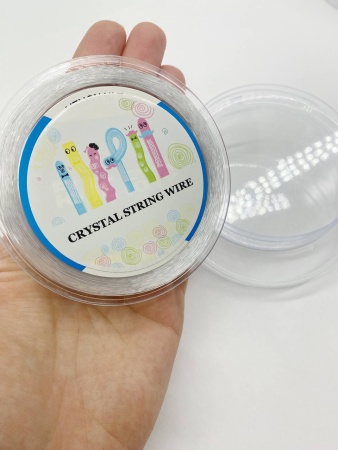 Силиконовая резинка, катушка, 0.4 мм, 55 м СТ.43
