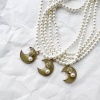 Жемчуг Shell Pearl, шар, 4 мм, нить 40 см