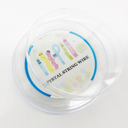 Силиконовая резинка, катушка, 0.4 мм, 55 м СТ.43