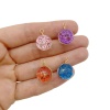Подвеска Шар Розовый цветок, 19x14 мм, 25.15