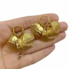 Серьги с лепестками, золотистые, 33.65