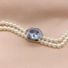 Жемчуг Shell Pearl, шар, 4 мм, нить 40 см